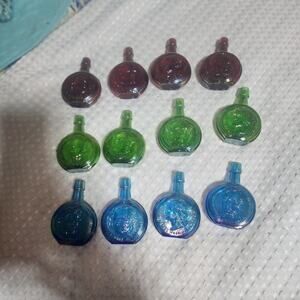 WHEATON LIMITED EDITION EUC SET OF 12 PRESIDENTS GLASS BOTTLES